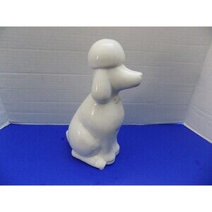 NEW Fancy French Poodle Statue Figurine Dog Modern Art Home Decor